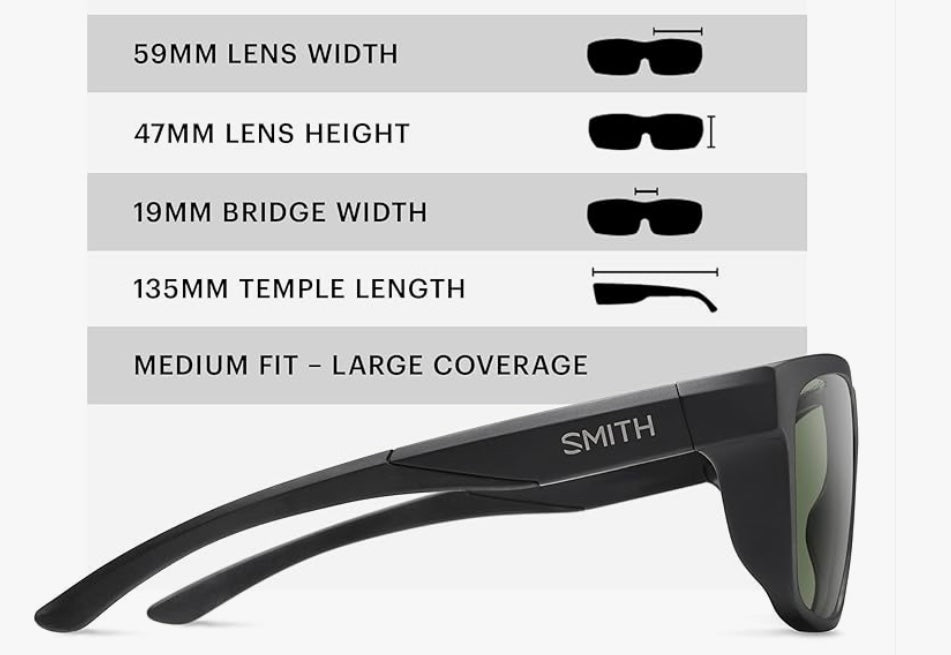 Smith Barra Chromapop Polarized Sunglasses
