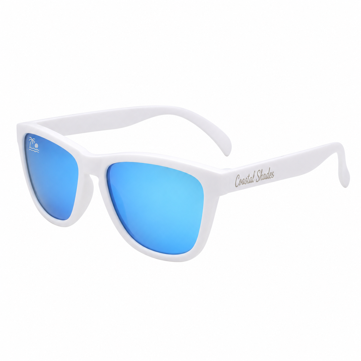 Coastline | White & Blue Mirror Polarized