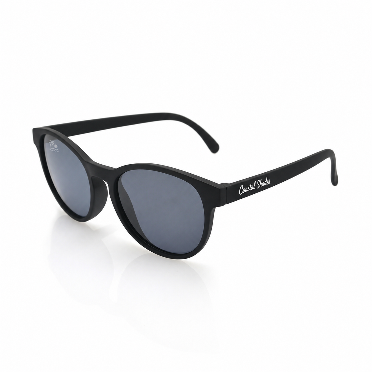 Boardwalk | Matte Black & Smoke Polarized
