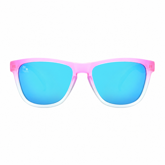 Coastline | Pink & Ice Blue Mirror Polarized