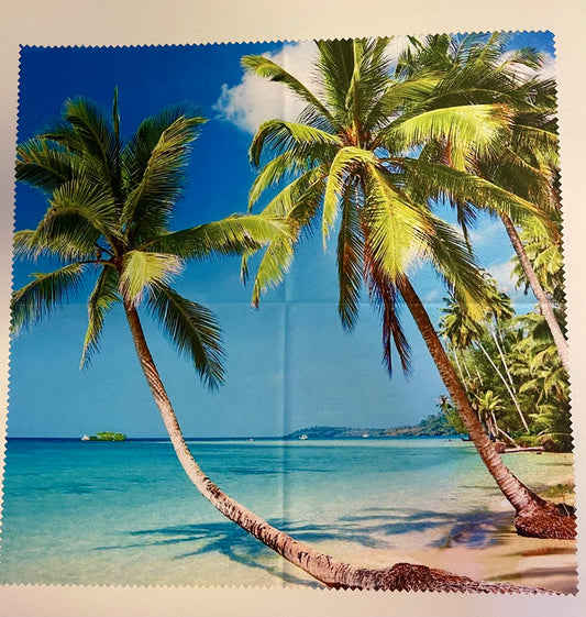 “Tropical Oasis” Microfiber Cleaning Cloth
