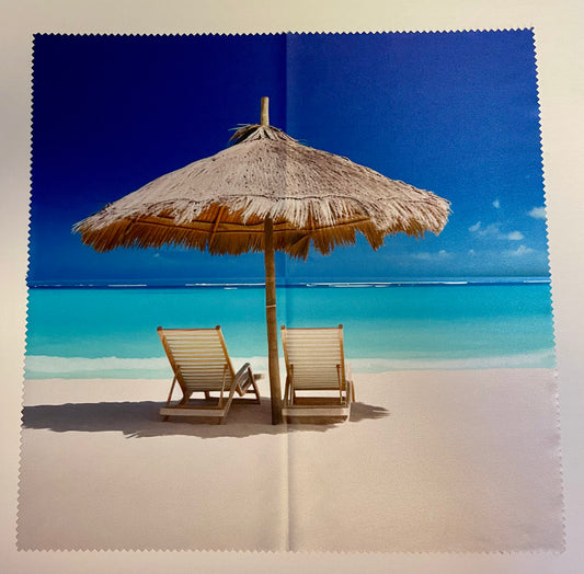 “Beach Paradise” Microfiber Cleaning Cloth