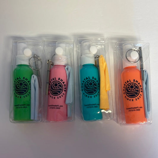 Coastal Shades eyewear cleaning kits